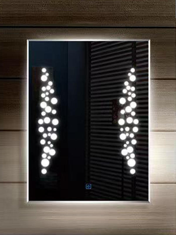 B37 miroir à écran tactile de salle de bain led rétro-éclairé intelligent
