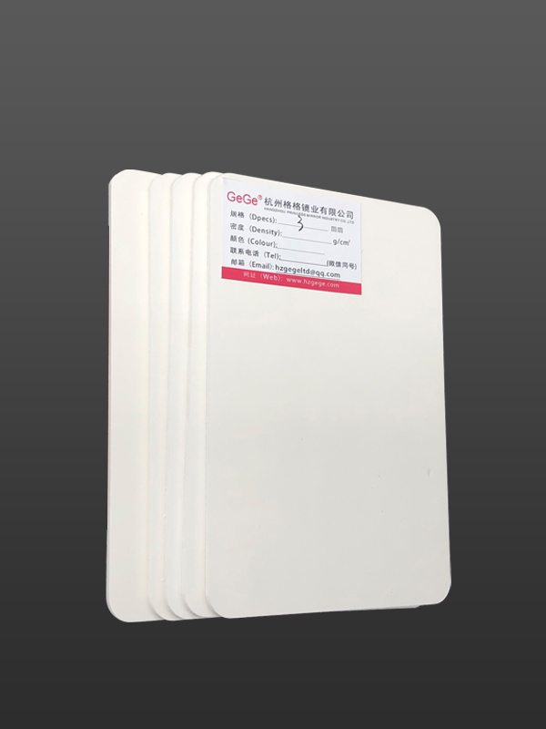 Panneau de mousse de PVC blanc imperméable d'impression UV de 3MM pour le stratifié